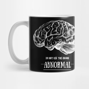 Young Frankenstein Abnormal Brain: White Mug